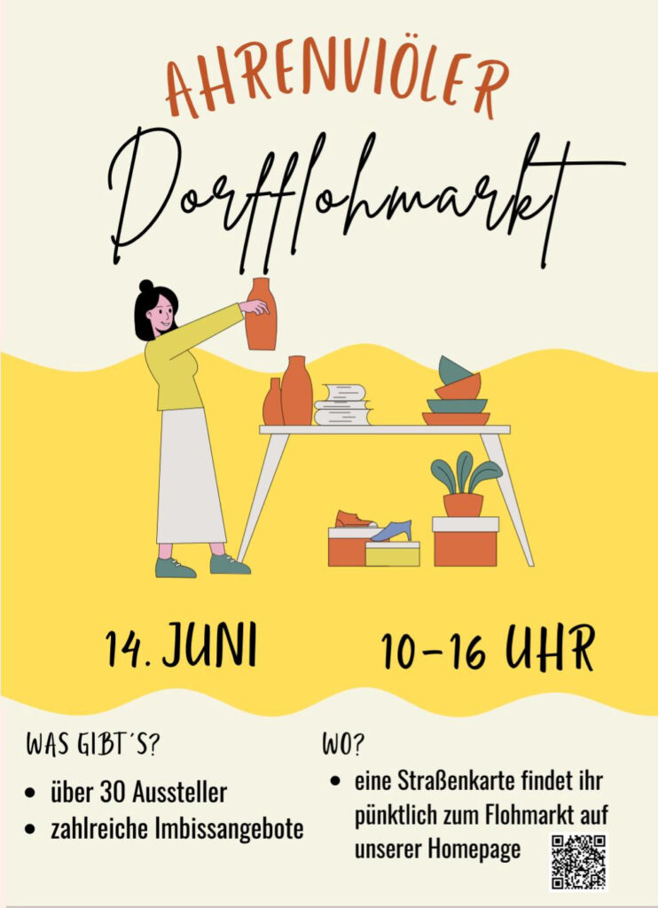 Dorfflohmarkt 2026 in Ahrenviöl 